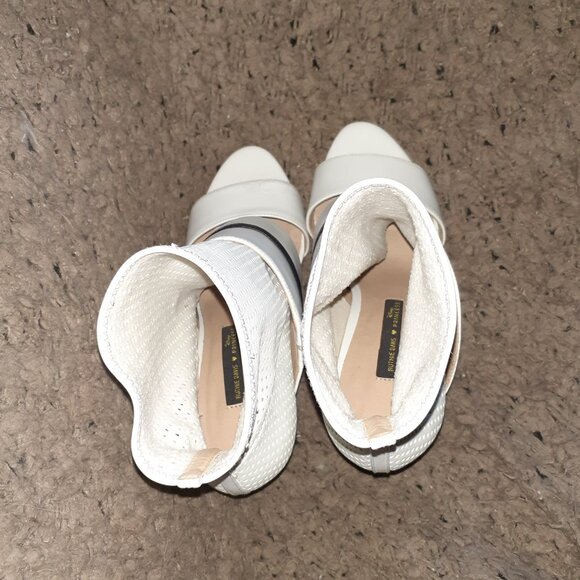 RUTHIE DAVIS X DISNEY PRINCESS-White Perforated Leather Stiletto-Sz 37-Excellent - Picture 6 of 7